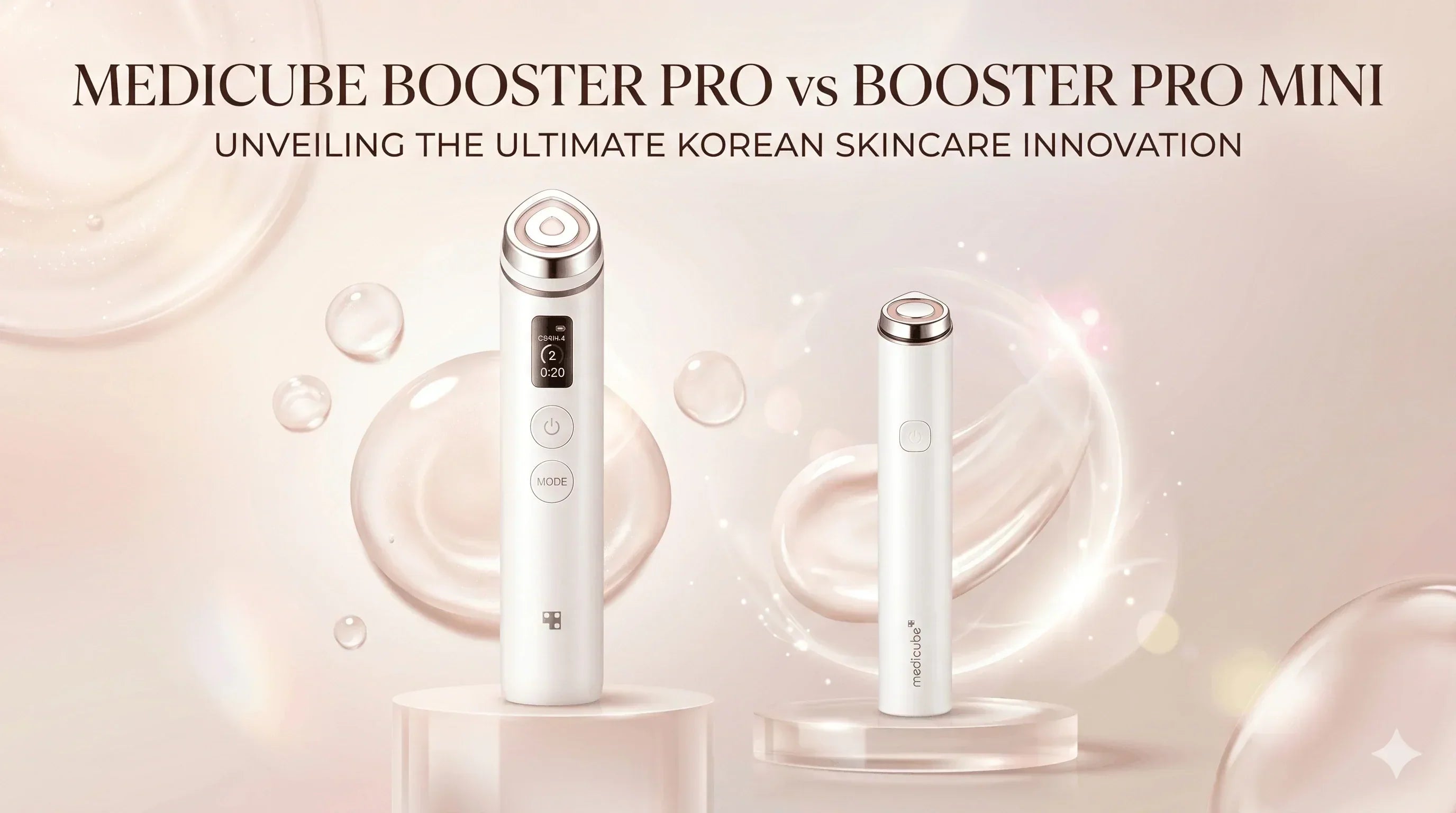 Medicube Booster Pro vs Mini: Which to Buy in 2026? – Official K