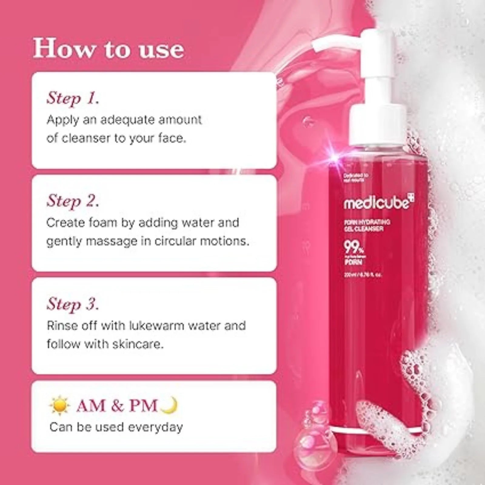 PDRN Hydrating Gel Cleanser 200ml