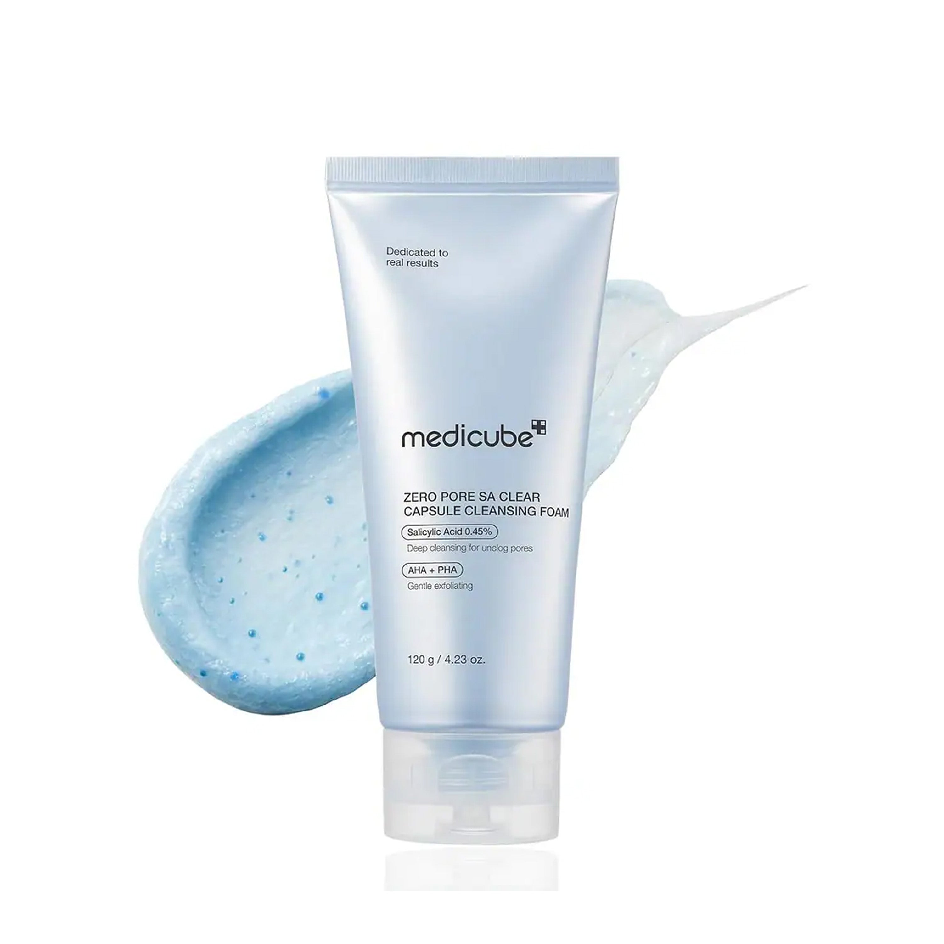 Medicube Zero Pore SA Clear Capsule Cleansing Foam – Deep Pore + Clarify Foam 120 g