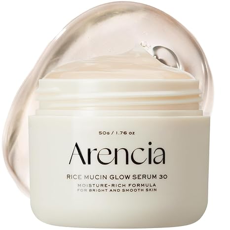 Arencia Rice Mucin Overnight Glow Face Mask Serum 30