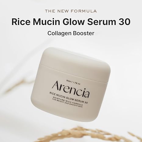 Arencia Rice Mucin Overnight Glow Face Mask Serum 30