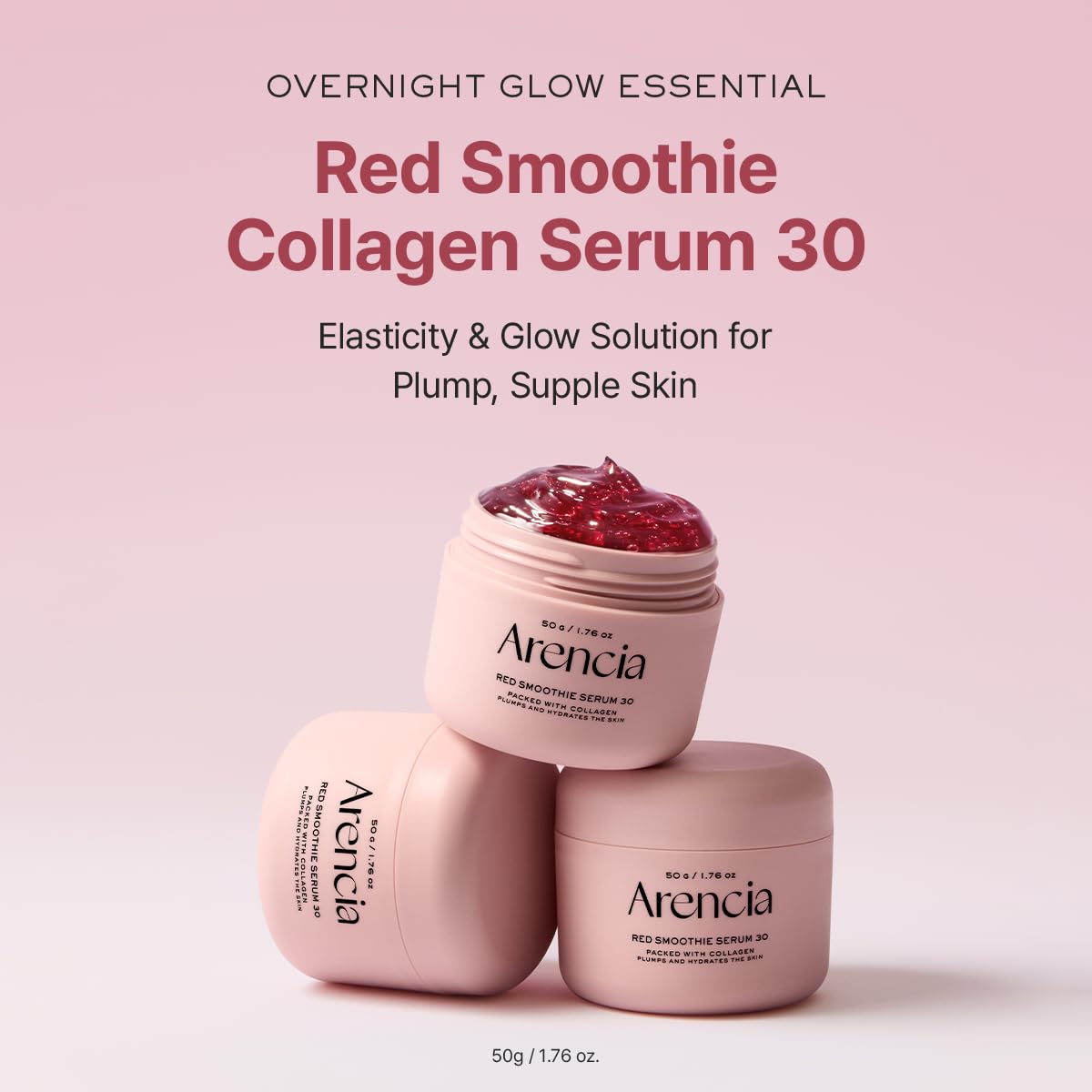 Arencia Overnight Red Smoothie Face Mask Serum