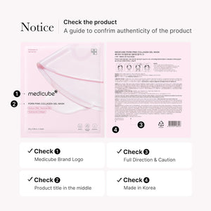 Medicube PDRN Pink Collagen Gel Mask UAE