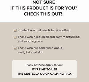 SKIN1004 Centella Quick Calming Pad UAE