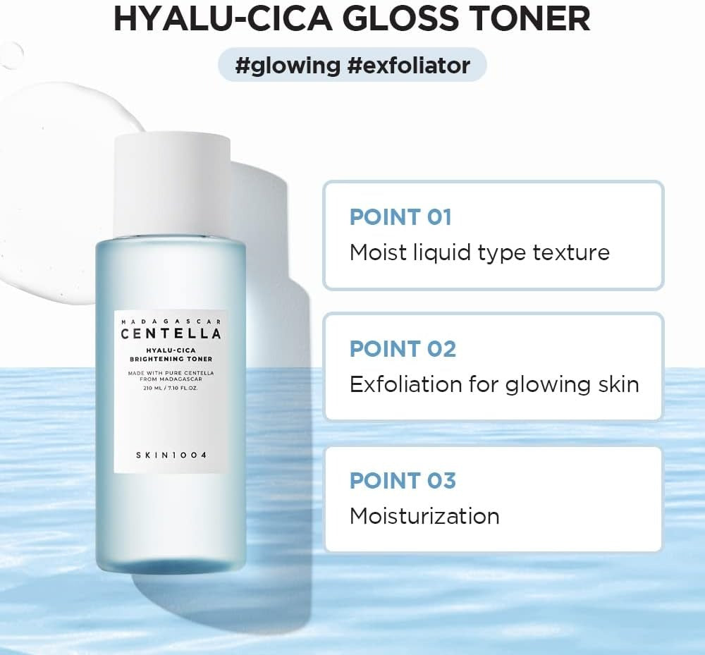 [SKIN 1004] Hyalu-Cica Brightening Toner - 210ml