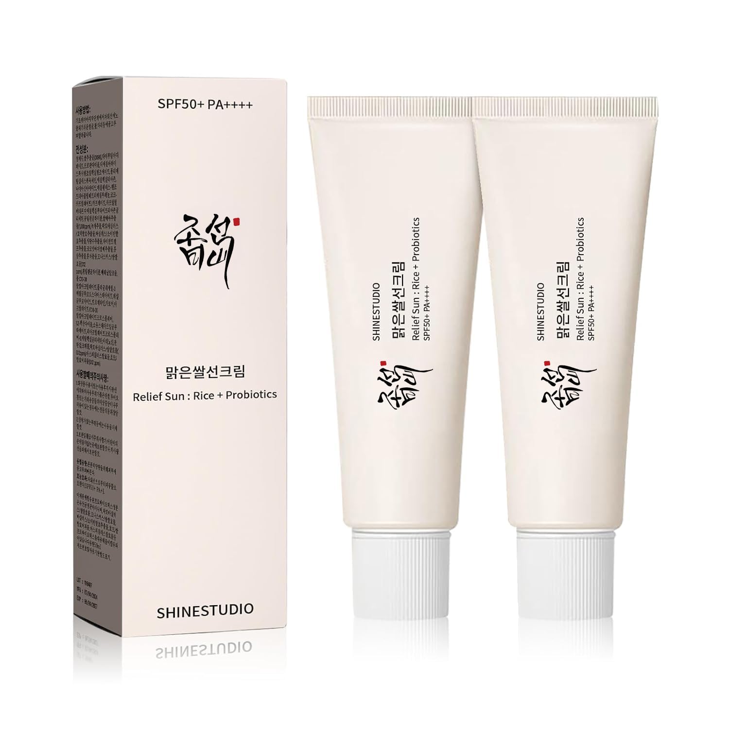 [Beauty of Joseon] Relief Sun : Rice + Probiotics Set (50ml*2ea)