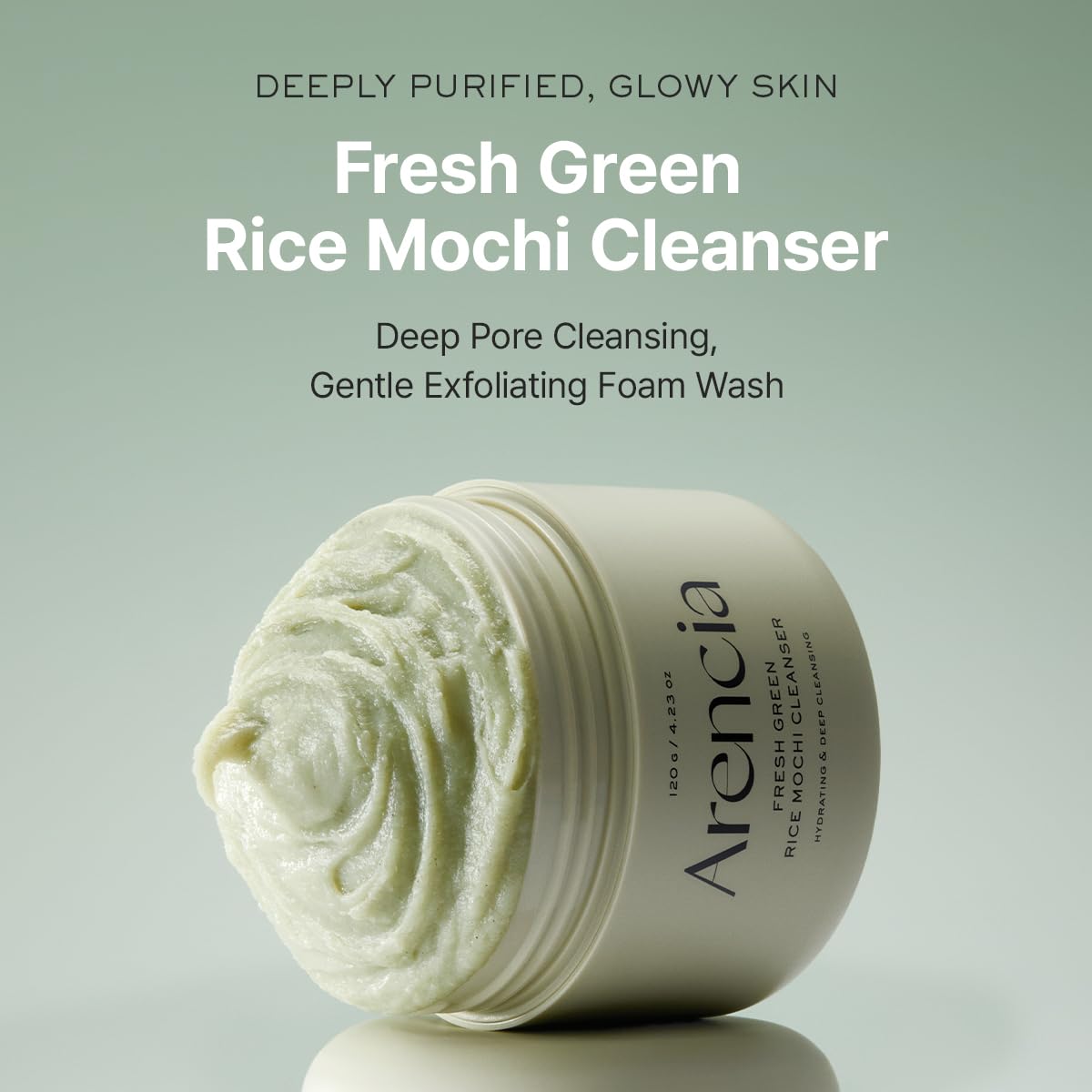 Arencia Rice Mucin Mochi Cleanser