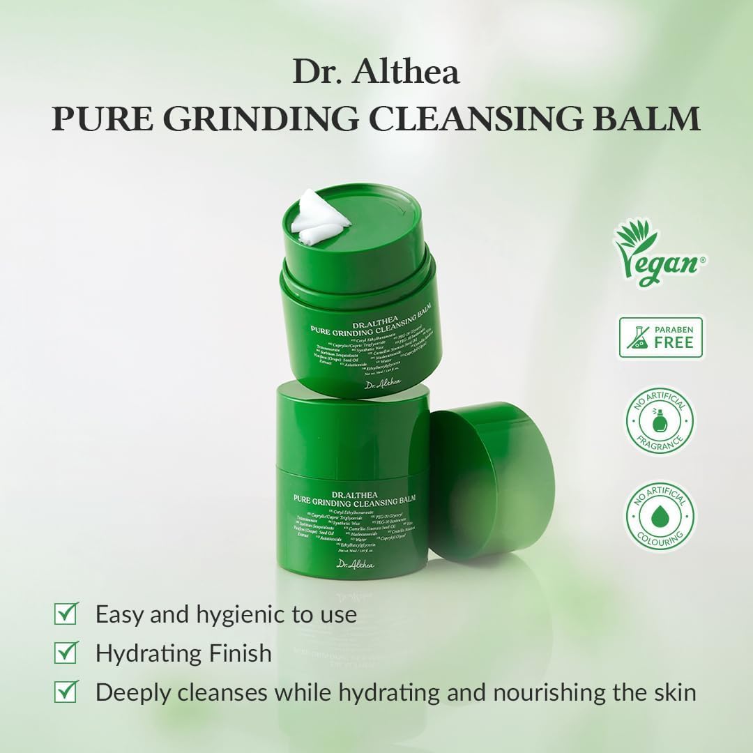 [Dr. Althea] Grinding Cleansing Foam – Soothing, Non-Greasy Deep Cleanser with Madecassoside 🌿✨ | 120ml