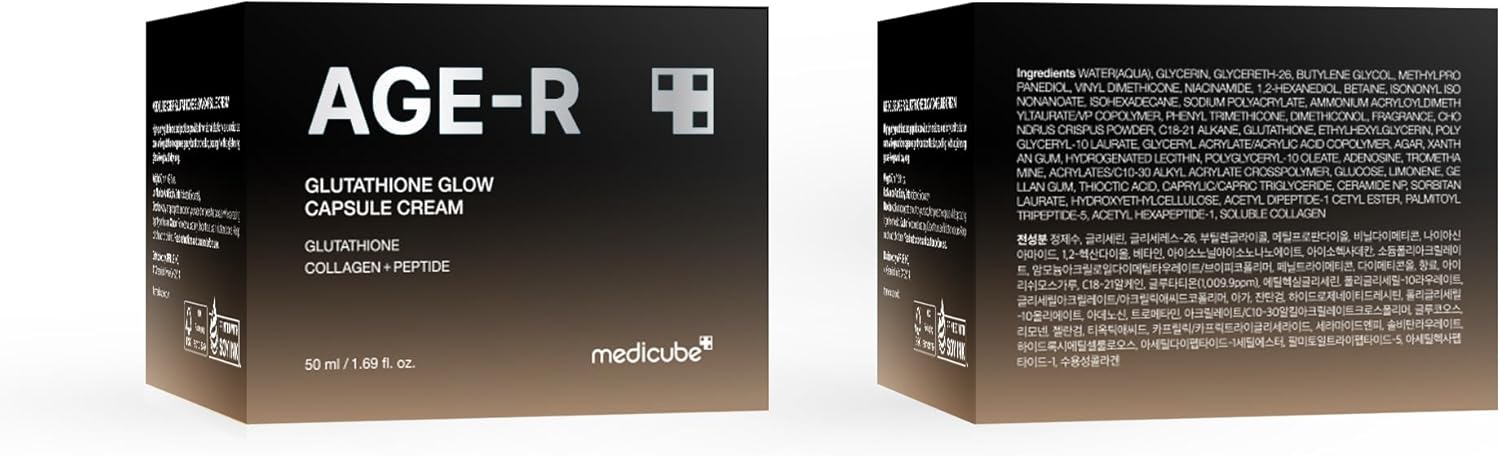 Medicube AGE R Glutathione Glow Capsule Facial Cream UAE