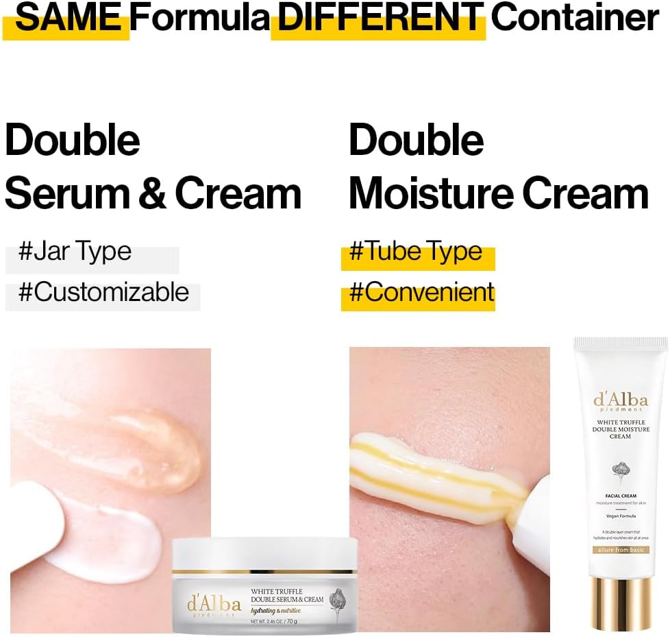 D`ALBA White Truffle Double Moisture Cream 60ml