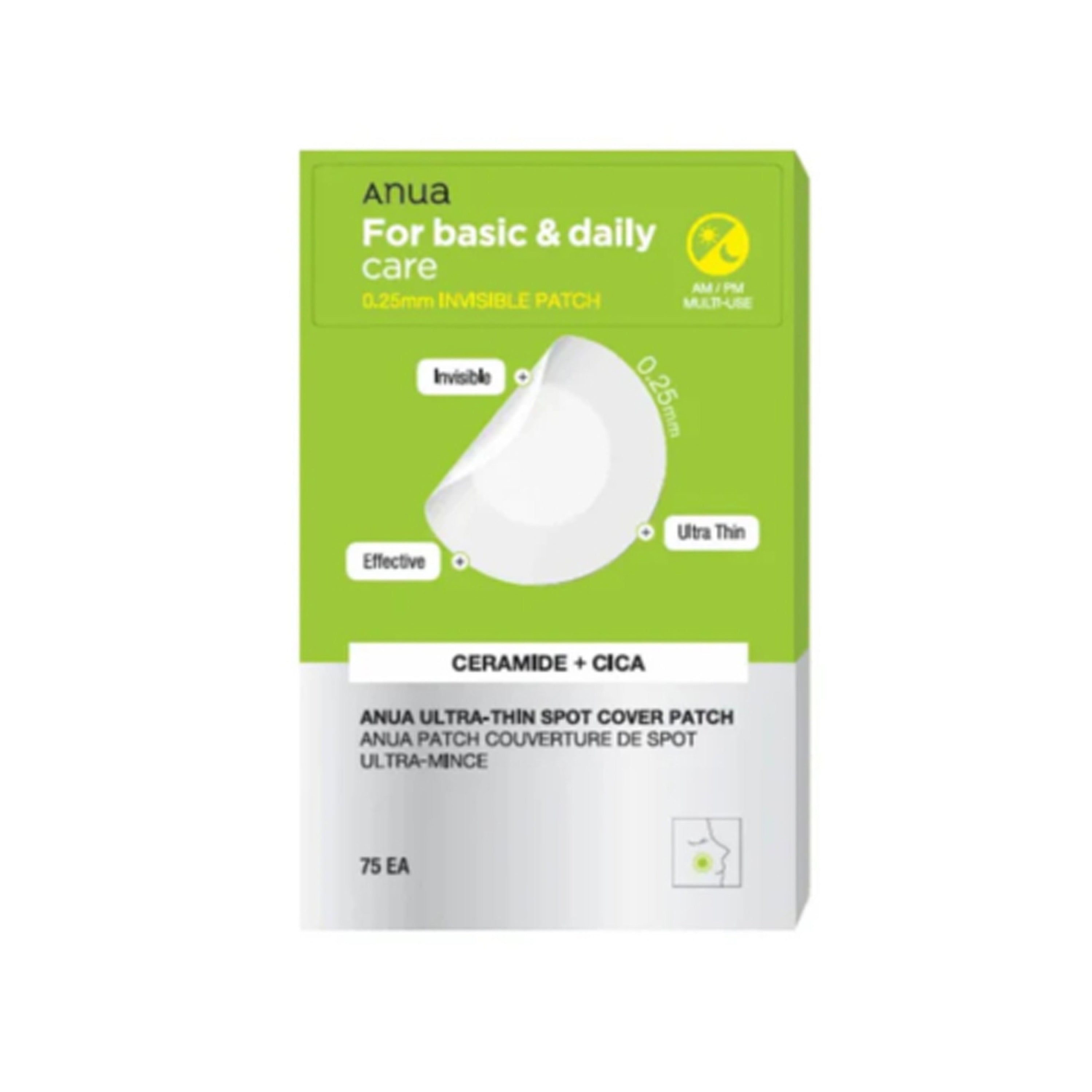 [ANUA] Ultra Thin Spot Cover Patch – Invisible Care for Blemishes | 75EA