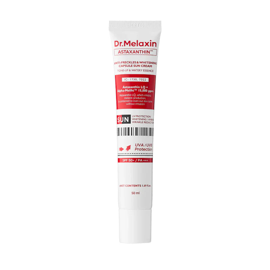 Dr.Melaxin Astaxanthin Anti-Freckles & Whitening Capsule Sunscreen 50ml