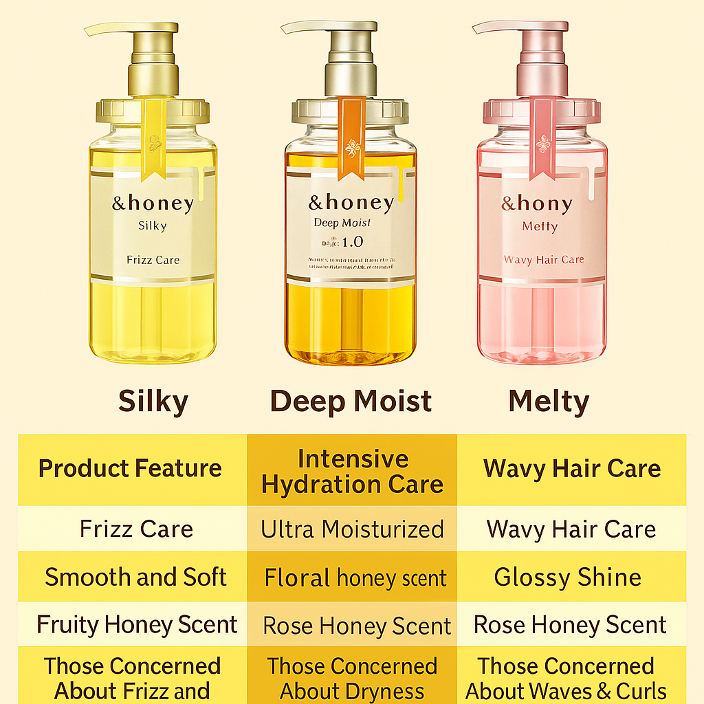 [&honey] (and honey) Deep Moist Hair Oil - Step 3.0 - 100ml