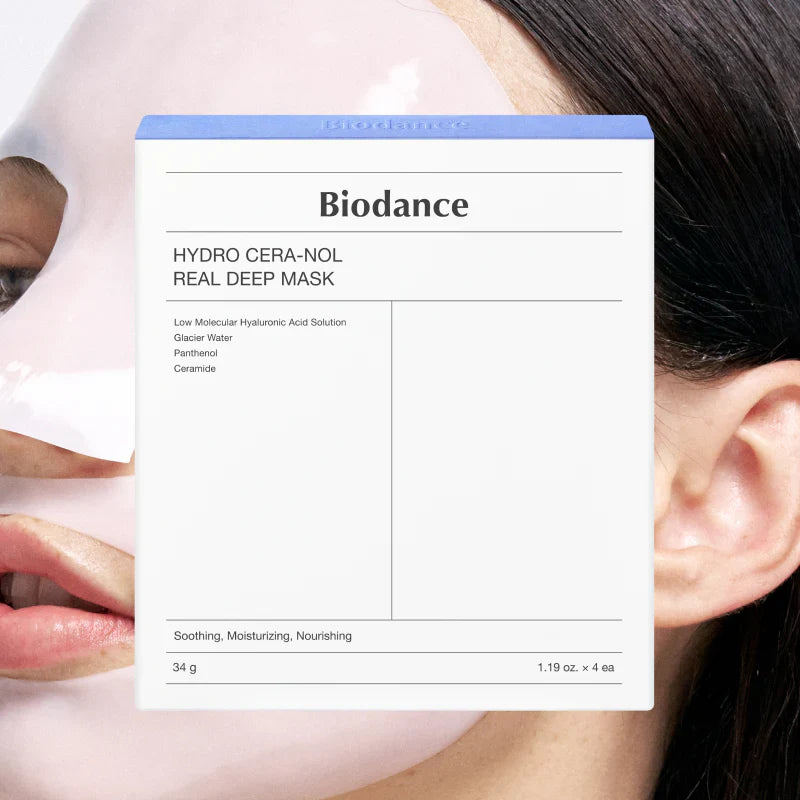 [BIODANCE] Blue Cera-Nol Overnight Moisturizing Mask | 4ea/ 8ea/ 12ea/ 16ea