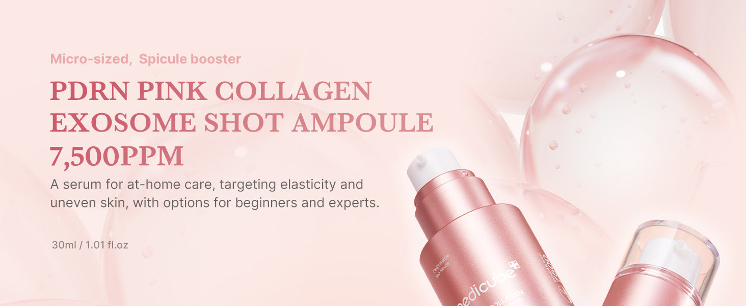 Medicube PDRN Pink Collagen Exosome Shot Serum 7500 PPM UAE