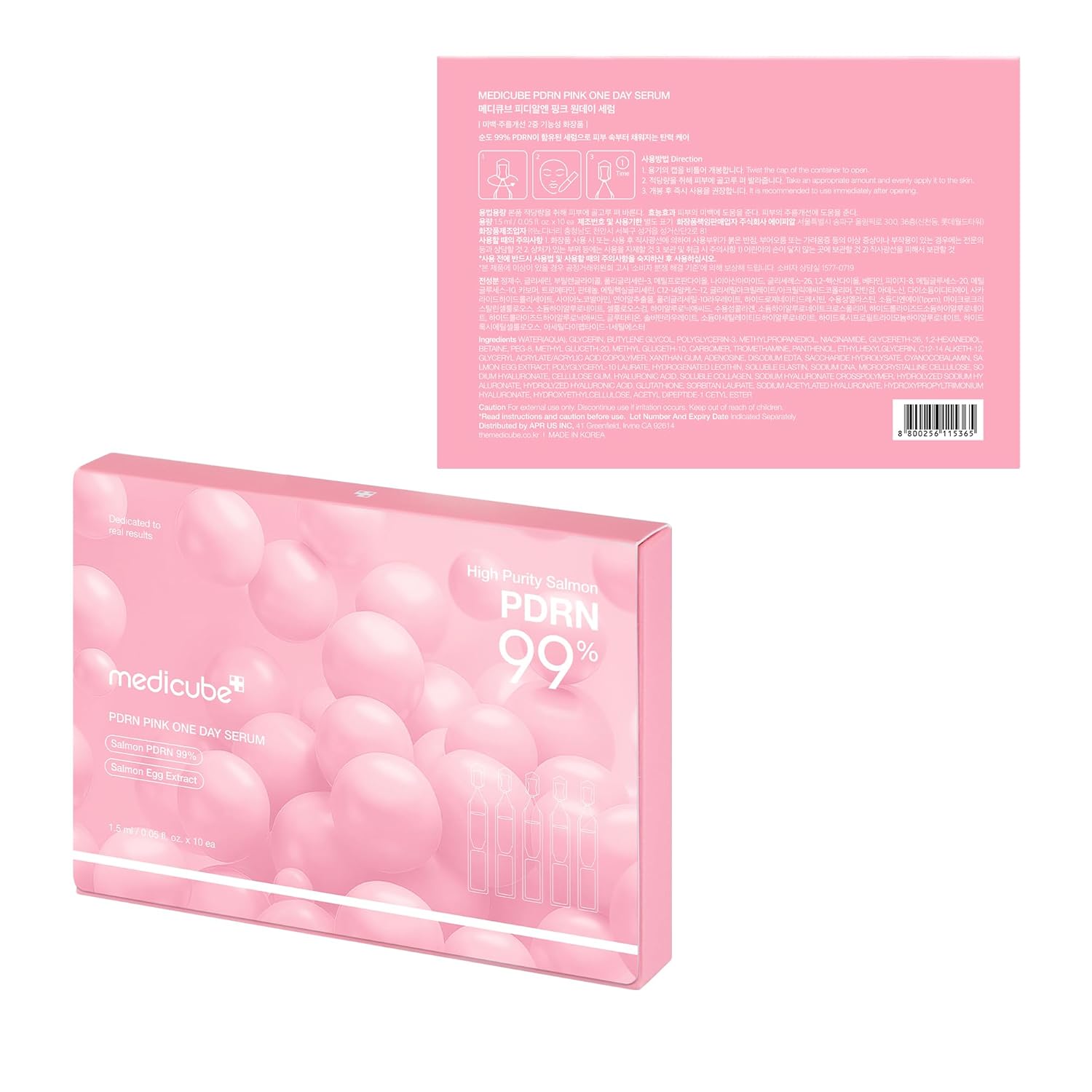 Medicube PDRN Pink One Day Serum UAE Saudi Qatar Jordan