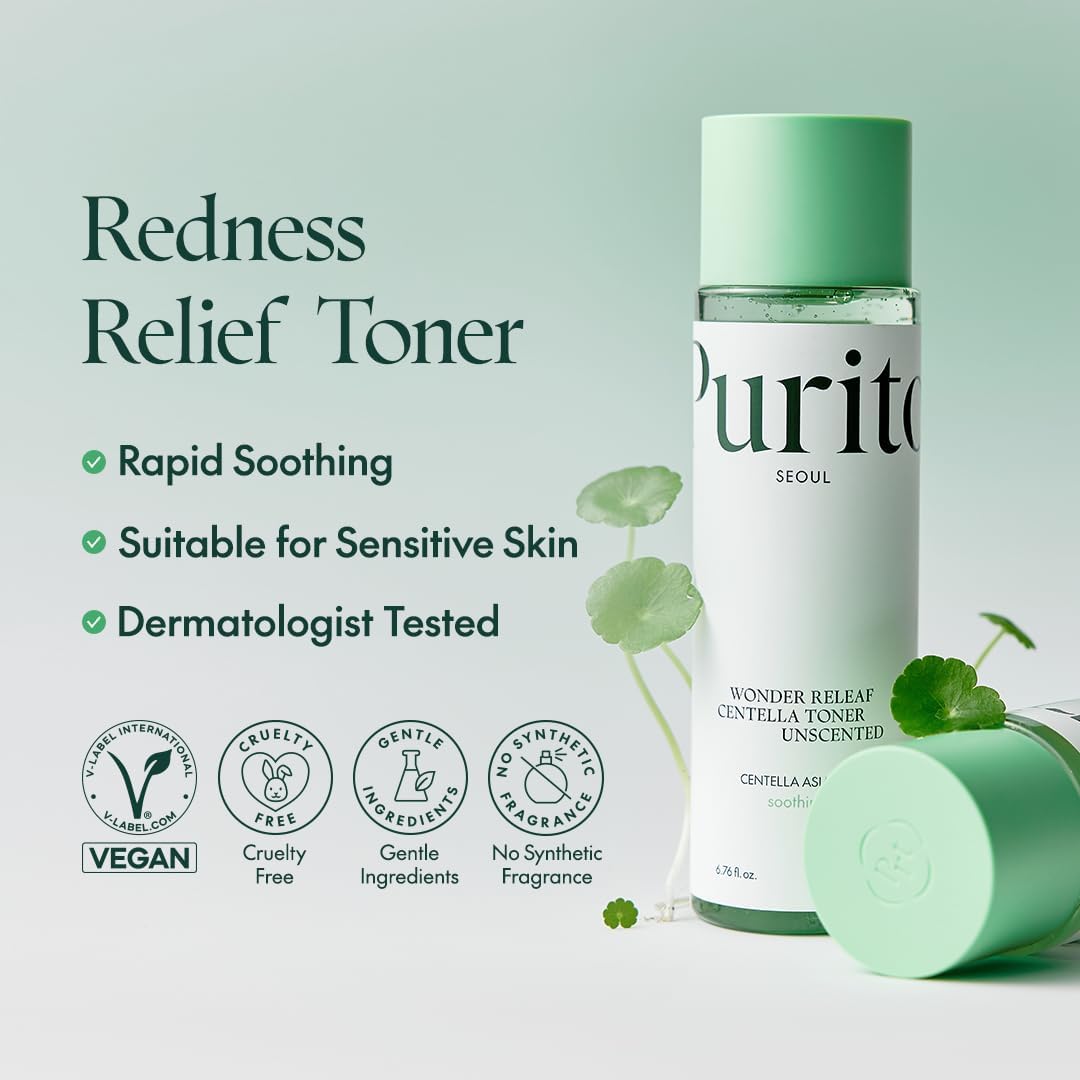 [PURITO] Wonder Releaf Centella Toner Unscented - 200 ml