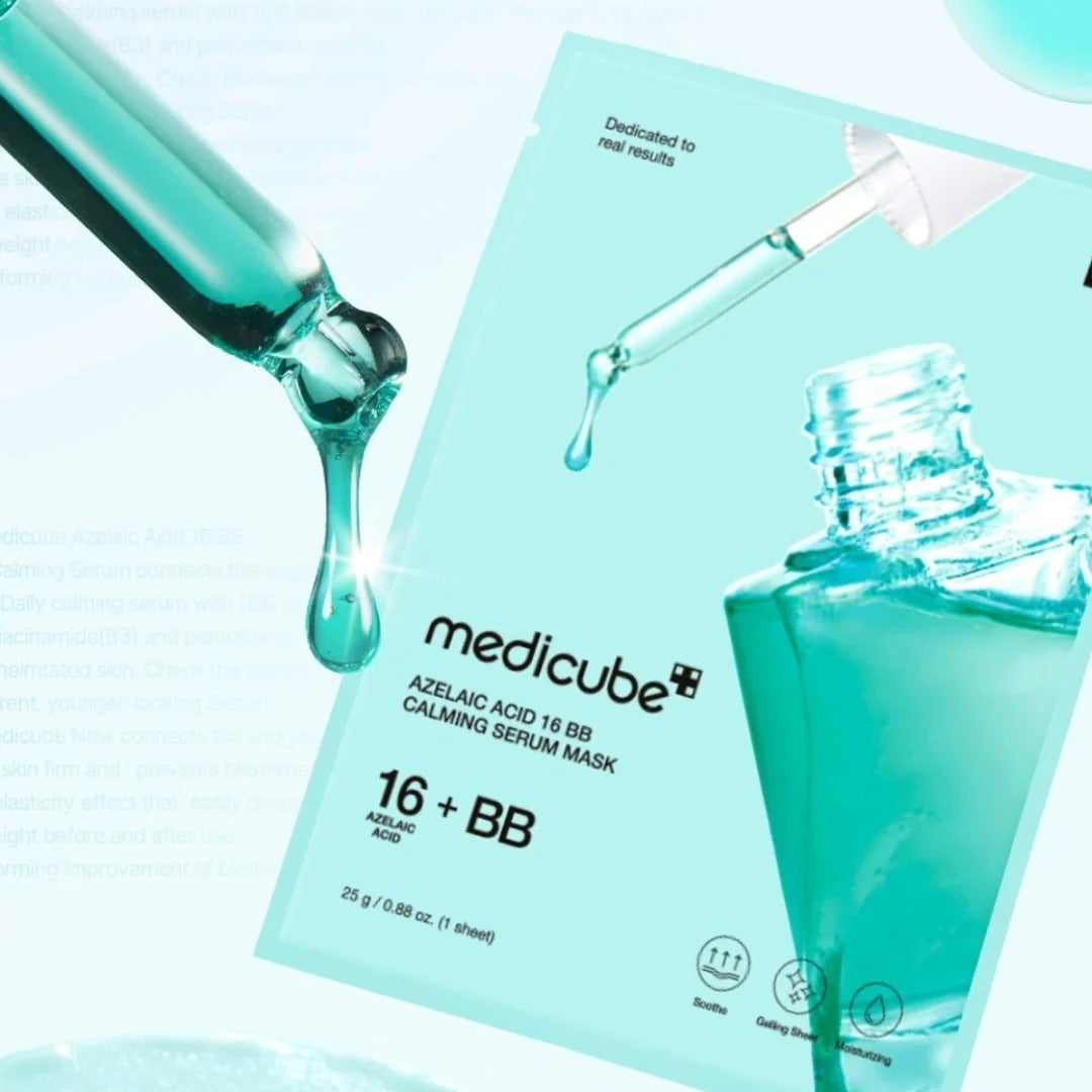 AZELAIC ACID 16 BB CLAMING SERUM MASK (1EA)