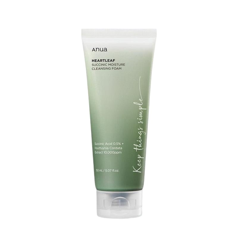 [Anua] Heartleaf Succinic Moisture Cleansing Foam 150ml