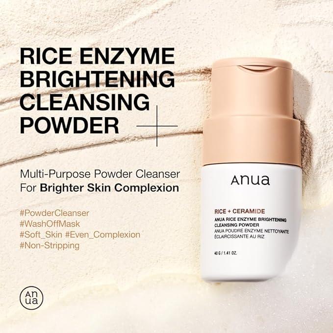 Anua Rice Enzyme Brightening Cleansing Powder UAE