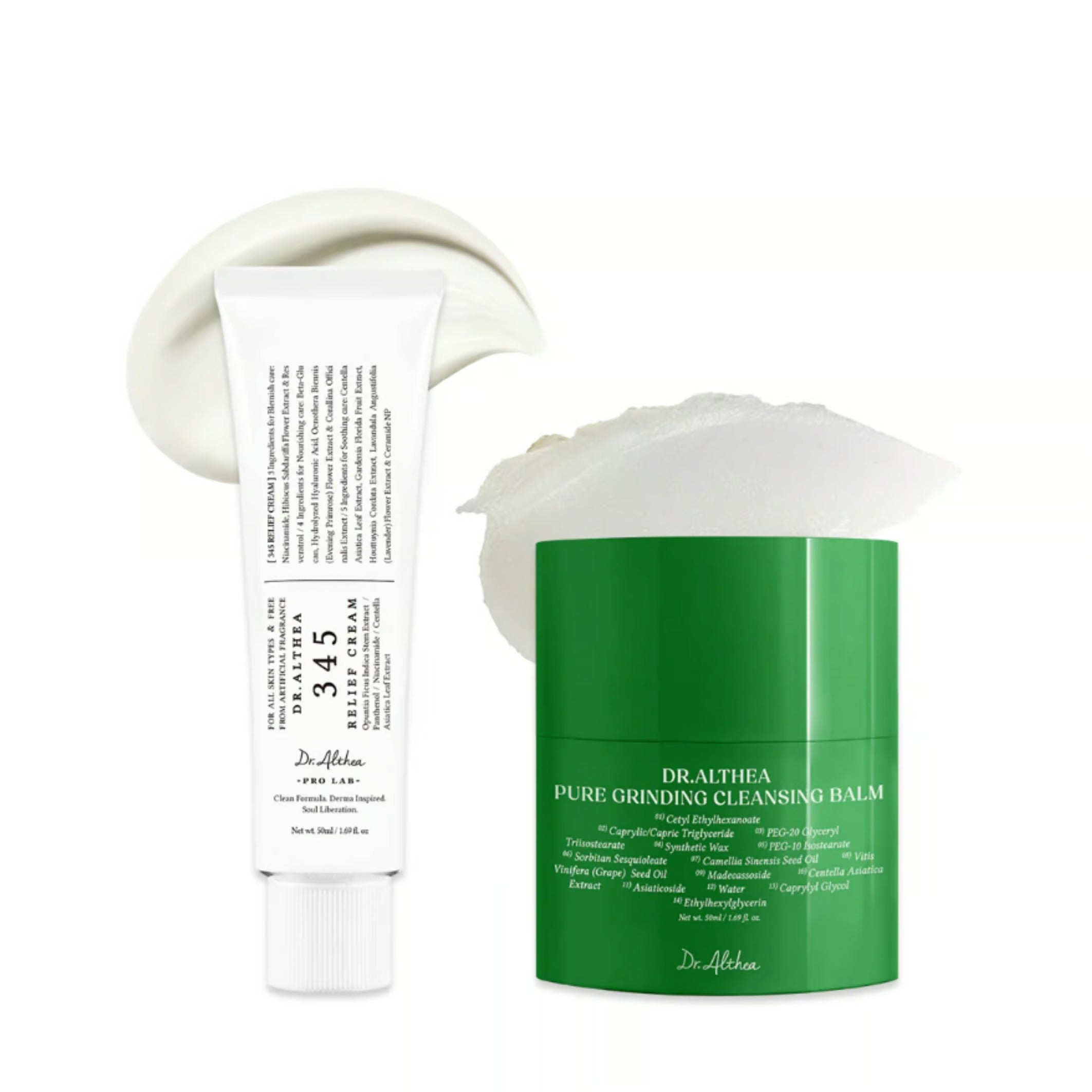 [Dr.Althea] Relief Cream & Cleansing Balm Set
