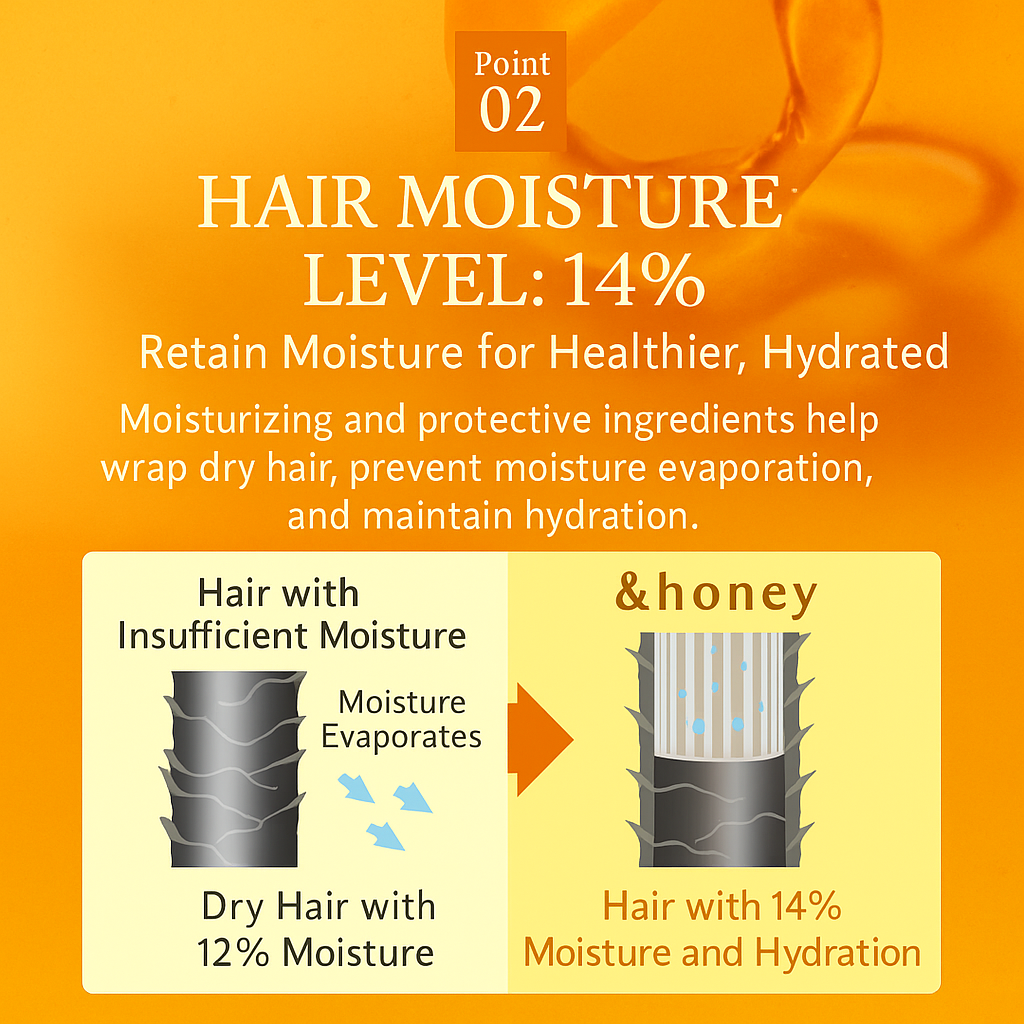 [&honey] (and honey) Deep Moist Shampoo &; Treatment Set (1.0 + 2.0)