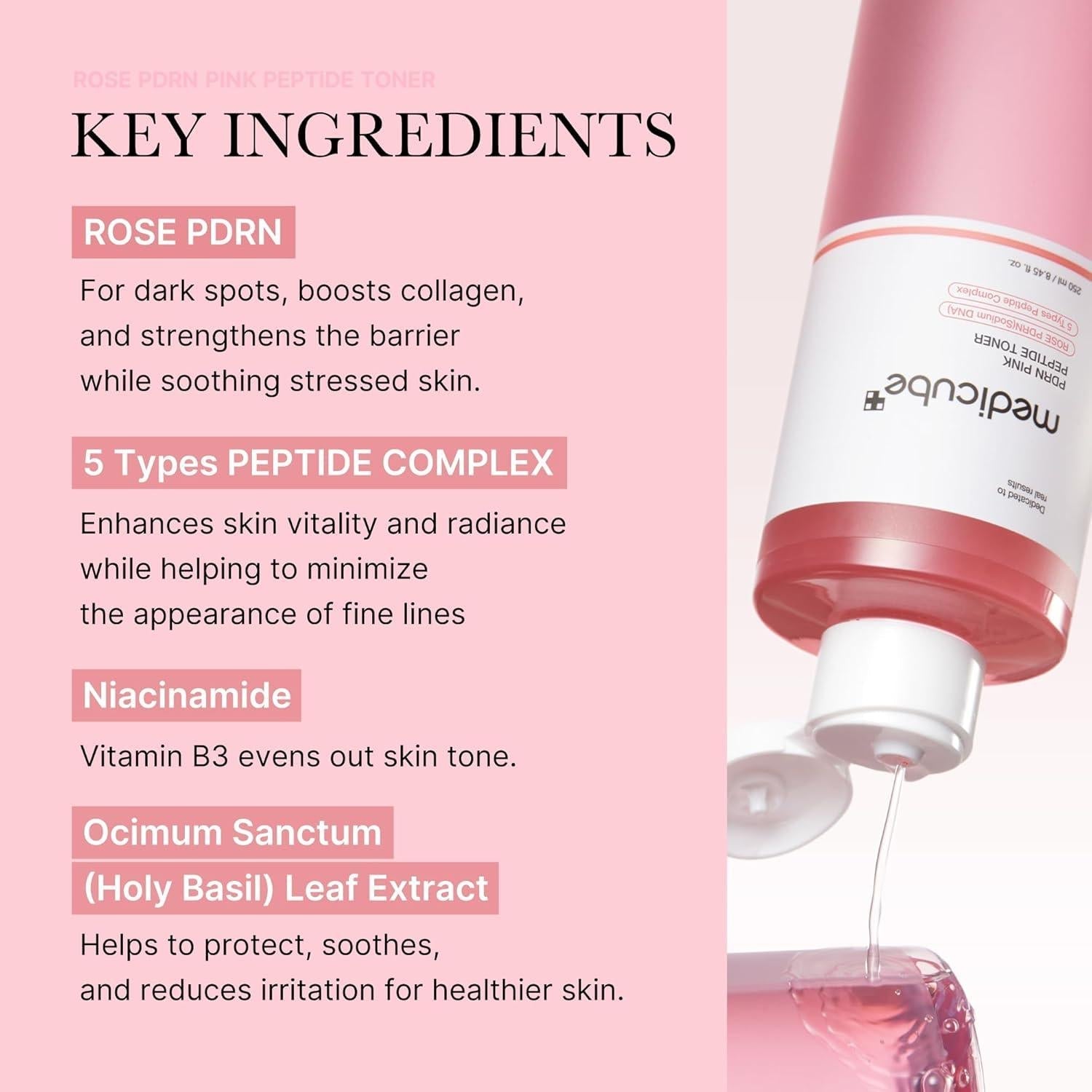 Medicube PDRN Pink Cica Soothing Toner UAE